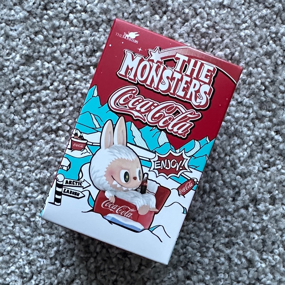 Authentic POPMART Coca-Cola The Monsters LABUBU VINYL